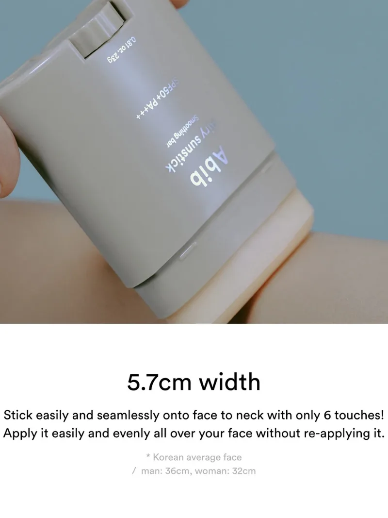 Seoul Magic - Abib – Airy Sunstick Smoothing Bar SPF50+ PA++++ – 23g