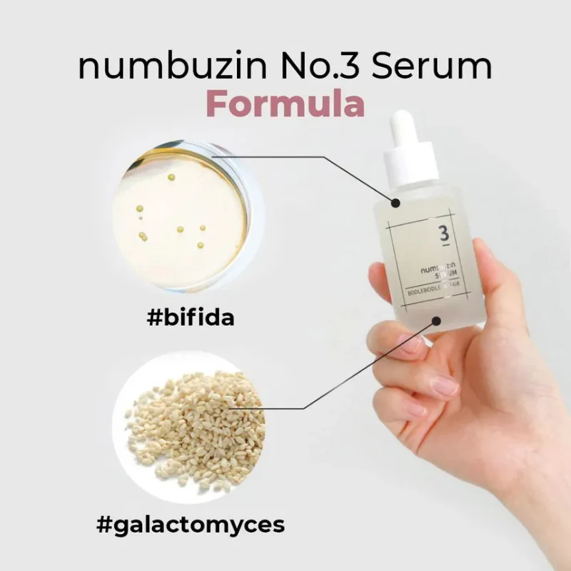 Numbuzin - No. 3 Skin Softening Serum 50ml 6 Seoul Magic: