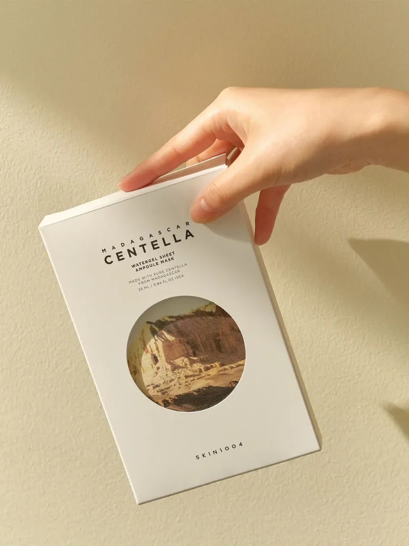 SKIN1004 - Madagascar Centella Watergel Sheet Ampoule Mask 1ea 2 Madagascar Centella Watergel Sheet Ampoule Mask 1ea