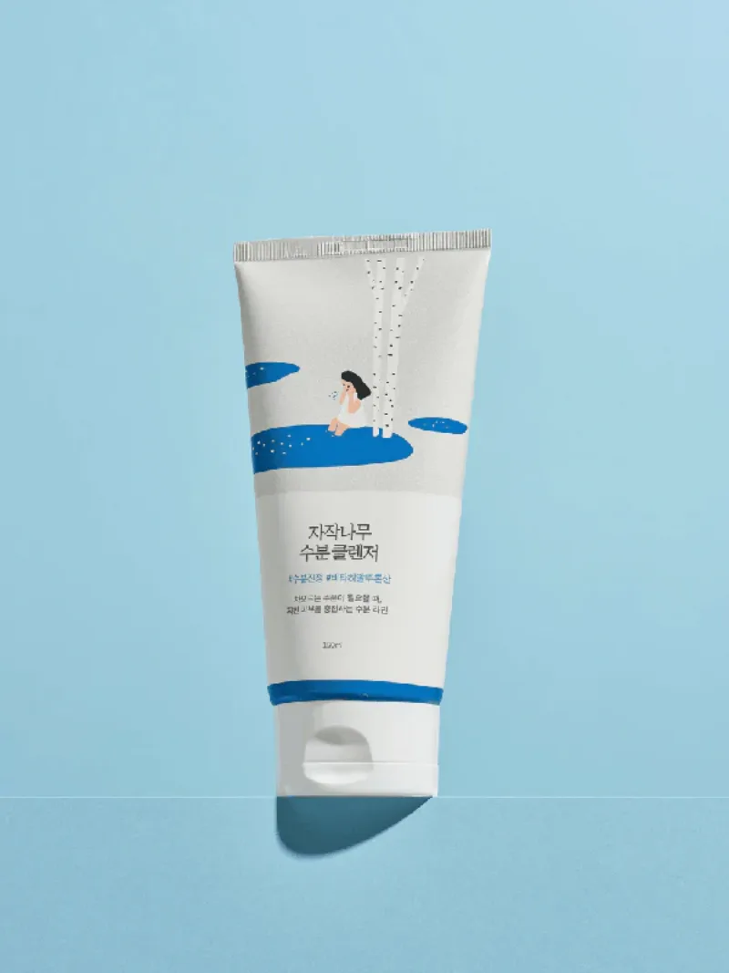 round lab - birch juice moisturizing cleanser - 150ml