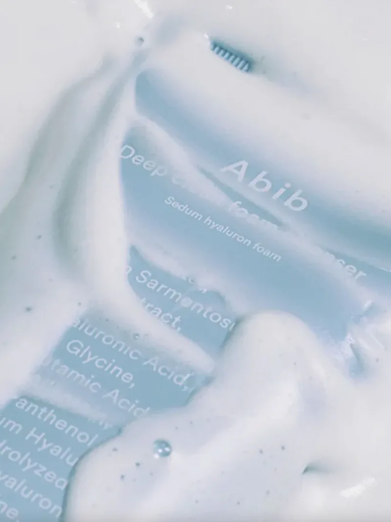 Abib - Deep Clean Foam Cleanser Sedum Hyaluron Foam