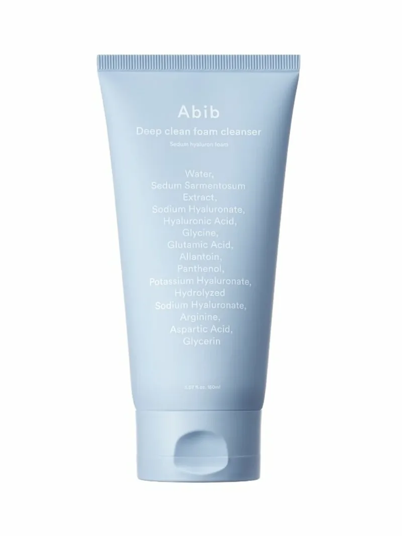 Abib - Deep Clean Foam Cleanser Sedum Hyaluron Foam