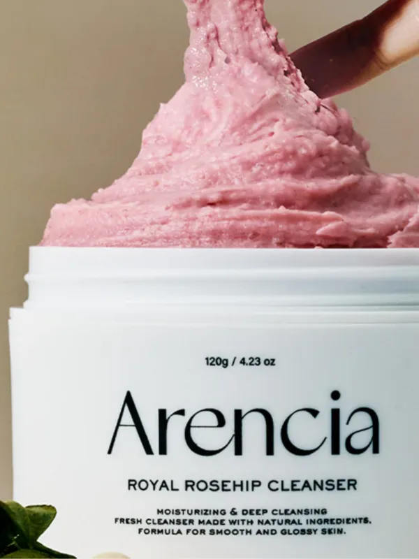 Arencia - Fresh Royal Rosehip Rice Mochi Cleanser - 120g