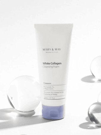 Mary&May – White Collagen Cleansing Foam 150ml