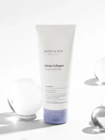 Mary&May – White Collagen Cleansing Foam 150ml