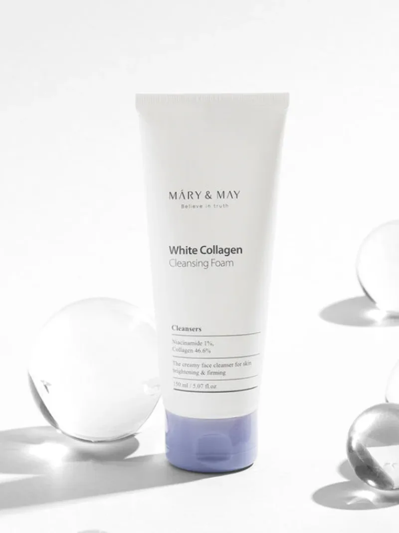 Mary&May – White Collagen Cleansing Foam 150ml