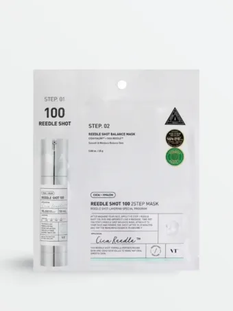 VT Cosmetics - Mild Reedle Shot 100 2-Step Mask [1EA]